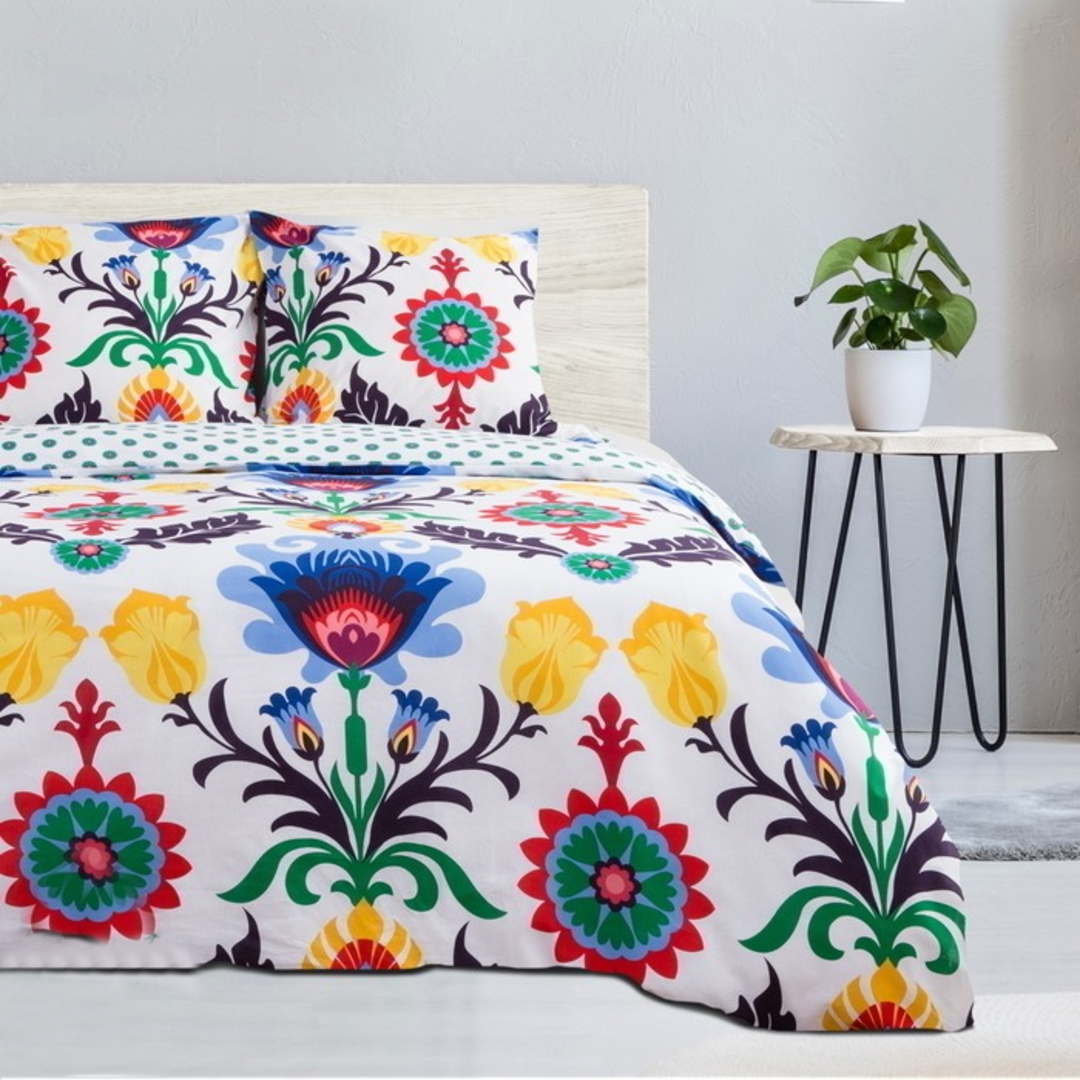 КПБ 1,5сп поплин Этель <Электрика, нав.70*70-2шт>