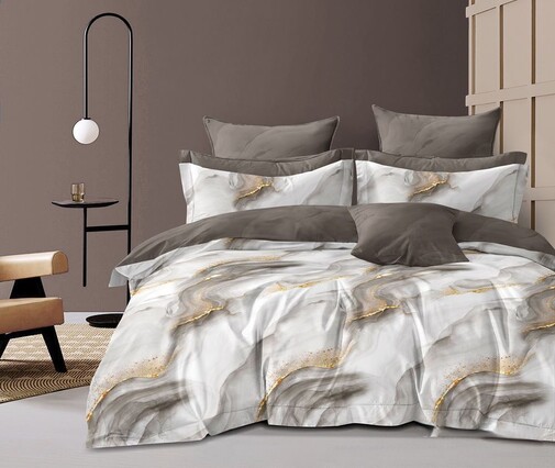 КПБ 2сп сатин с европростыней Люксор <011 (635) А/В (N)>