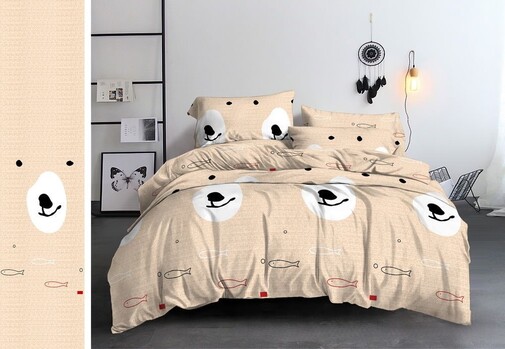 КПБ 2сп полисатин с европростыней Pandora <4101-4 (S/P)>