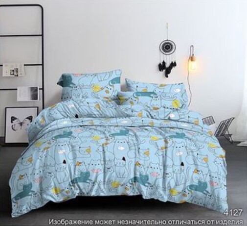 КПБ семейный полисатин Pandora <4127>