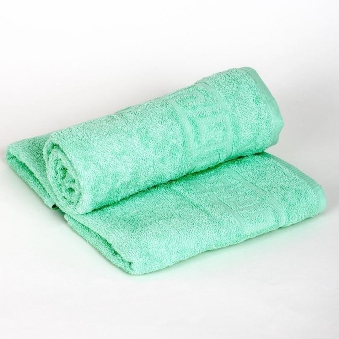 Полотенце махровое 50*90 Туркменистан (430гр) Скидка 50%, светло-бирюзовый <светло-бирюзовый>