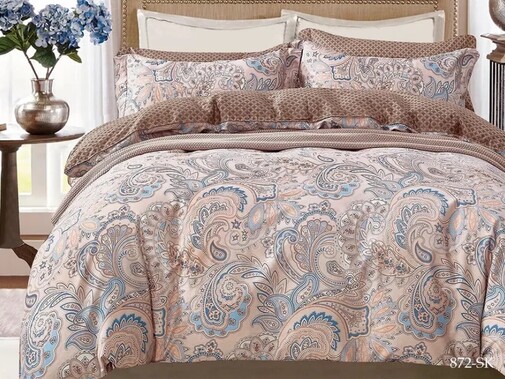 КПБ  сатин в коробке (нав 70*70) Satin de Luxe SK Клео <872-SK>