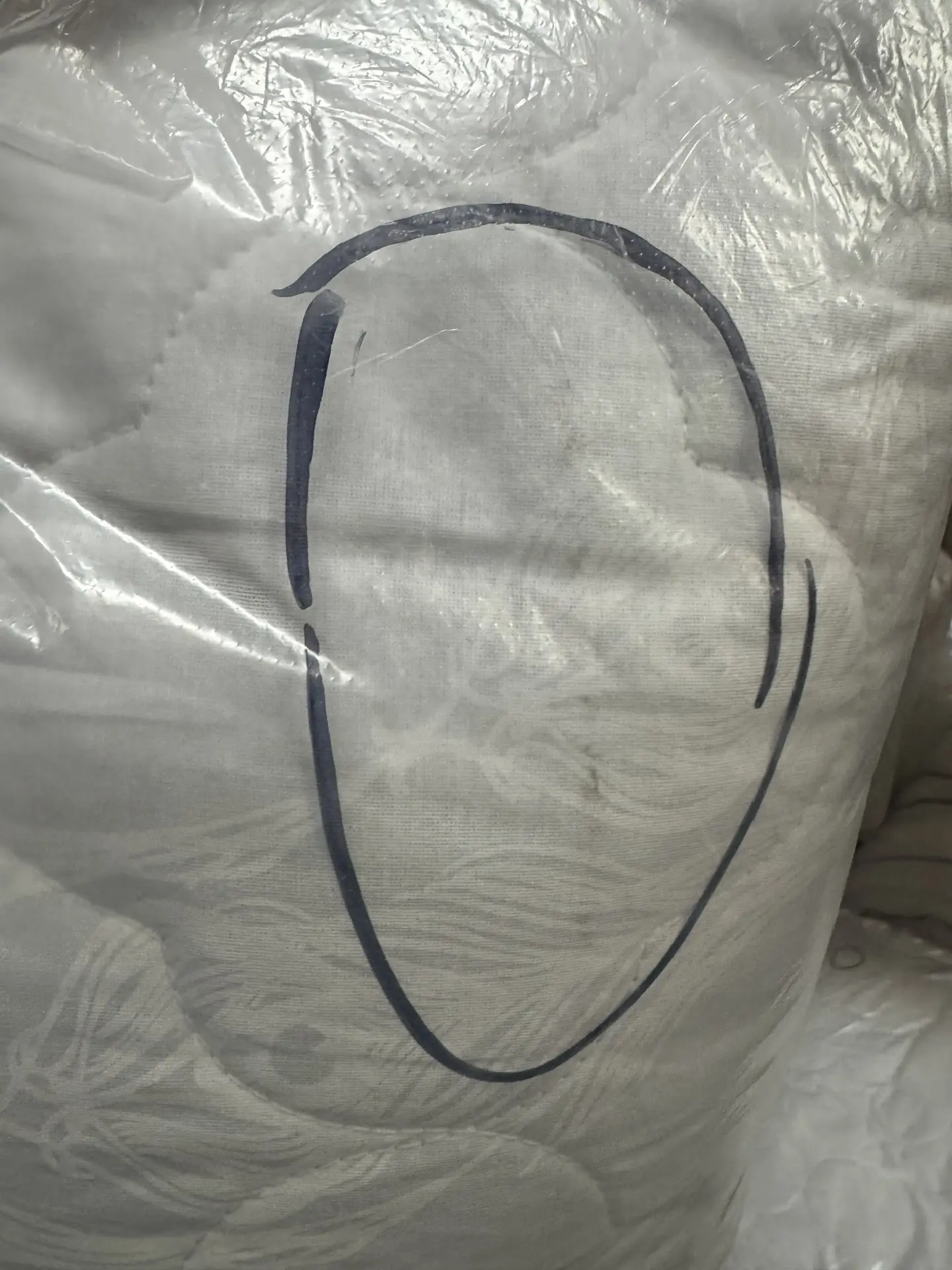 УЦЕНЕННЫЙ ТОВАР Подушка Облако заменитель лебяжьего пуха в тике Реноме <14/777,  68*68>