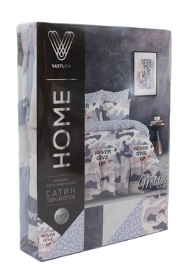 КПБ 2сп сатин Василиса Home Скидка <7025-1>
