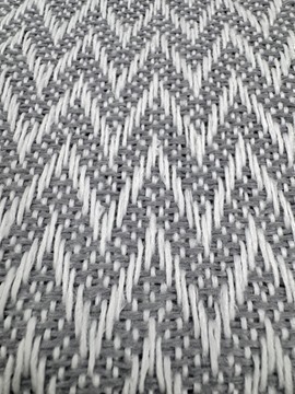 Плед Валенсия с бахромой Влади, белый дымчатый, ANTONIO