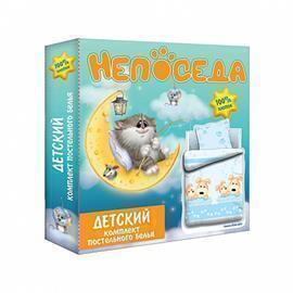 КПБ в детскую кроватку перкаль Wenge baby <913401 Funny kids>