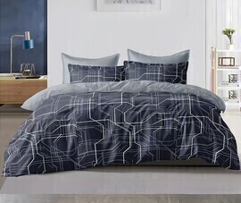 КПБ семейный поплин Оливковая коллекция Реноме 